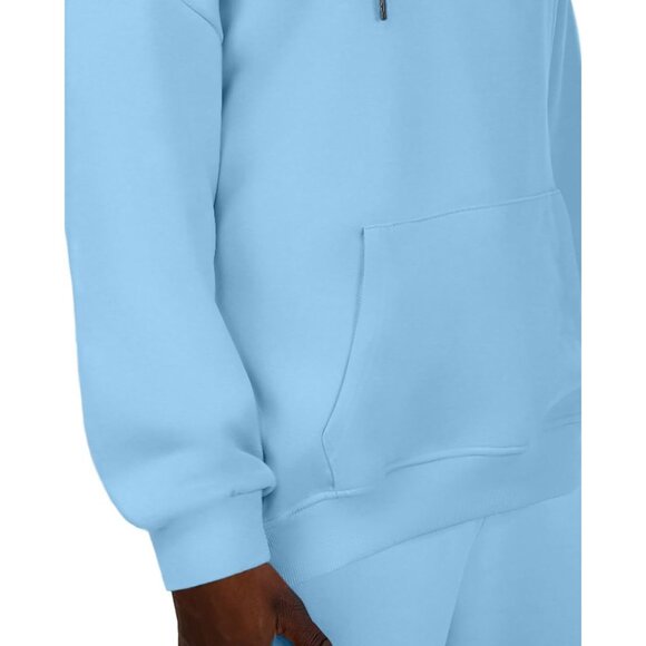 🆕 Women Blue Pullover Sweatshirts Long Sleeve Fall Winter Coat Fleece Hoodies - Picture 4 of 6